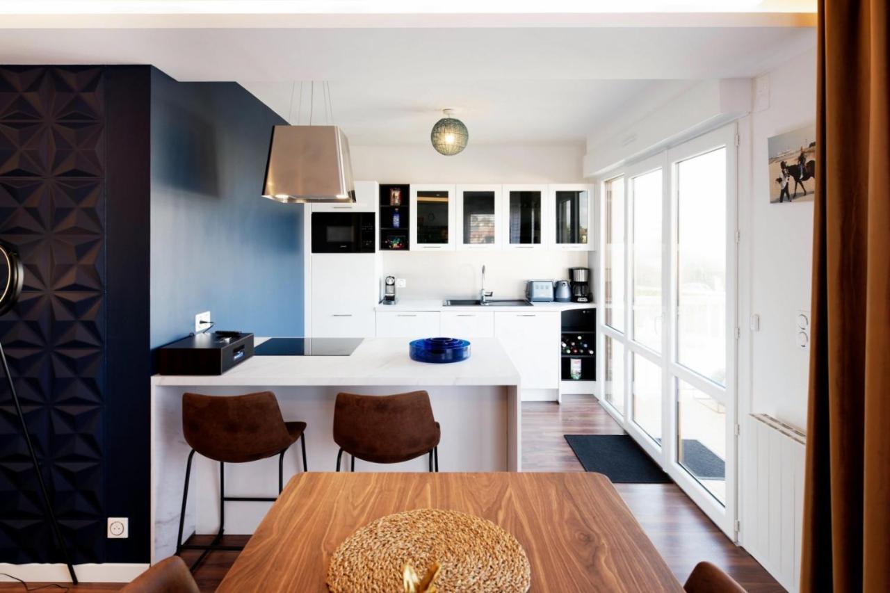Le Luxe & Votre Vue Mer A Ouistreham Riva Bella Ngoại thất bức ảnh